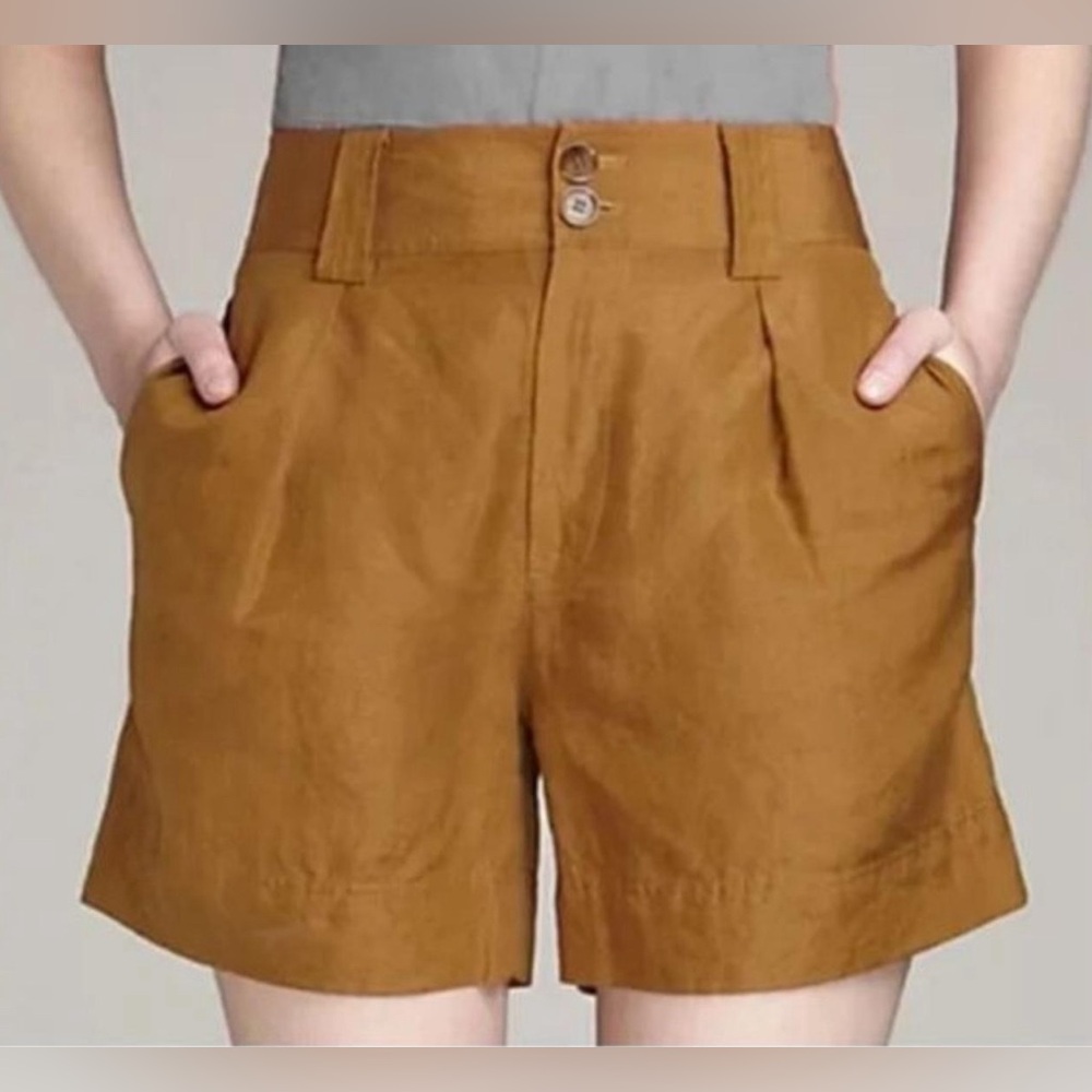 Marc By Marc Jacobs High Waist Brown Shorts